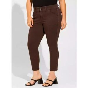Torrid Cropped Aviator Jeans